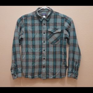 Patagonia Plaid 100% Organic Cotton Button Down